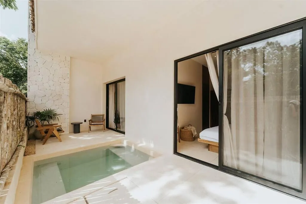 Designer Casa Coba Plunge Pool Apartment Tulum Mexico