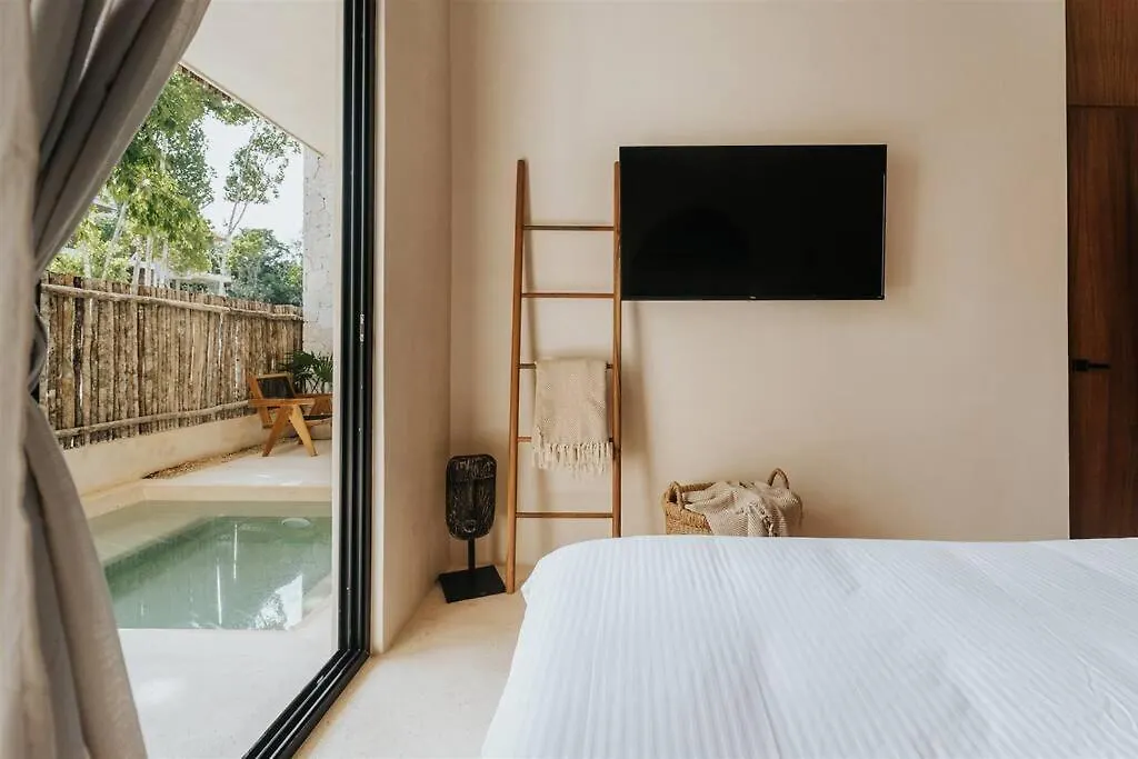 Designer Casa Coba Plunge Pool Apartment Tulum